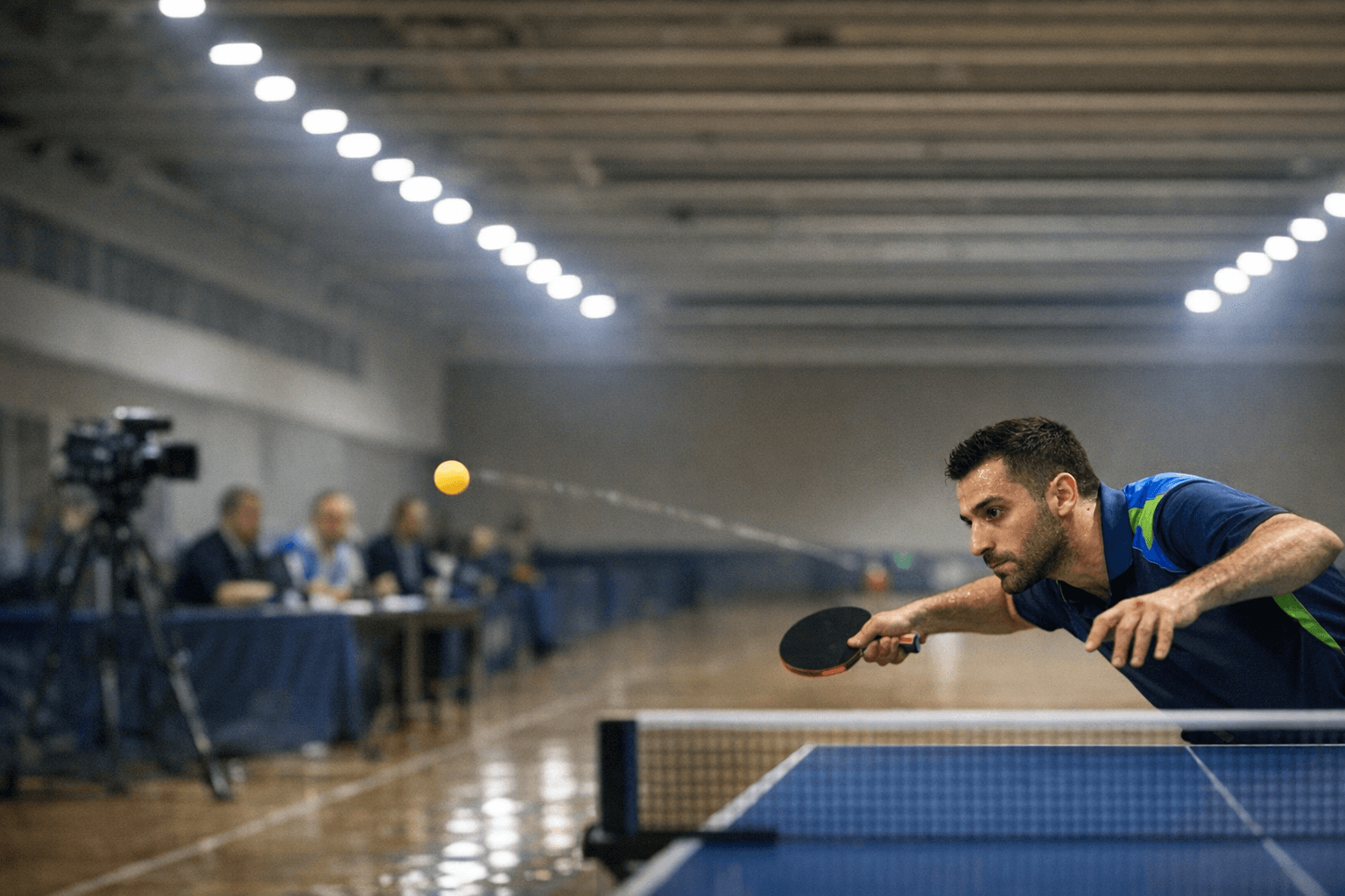 Azerbaijan's Nihad Mammadov serves 17 meters, eyes Guinness record