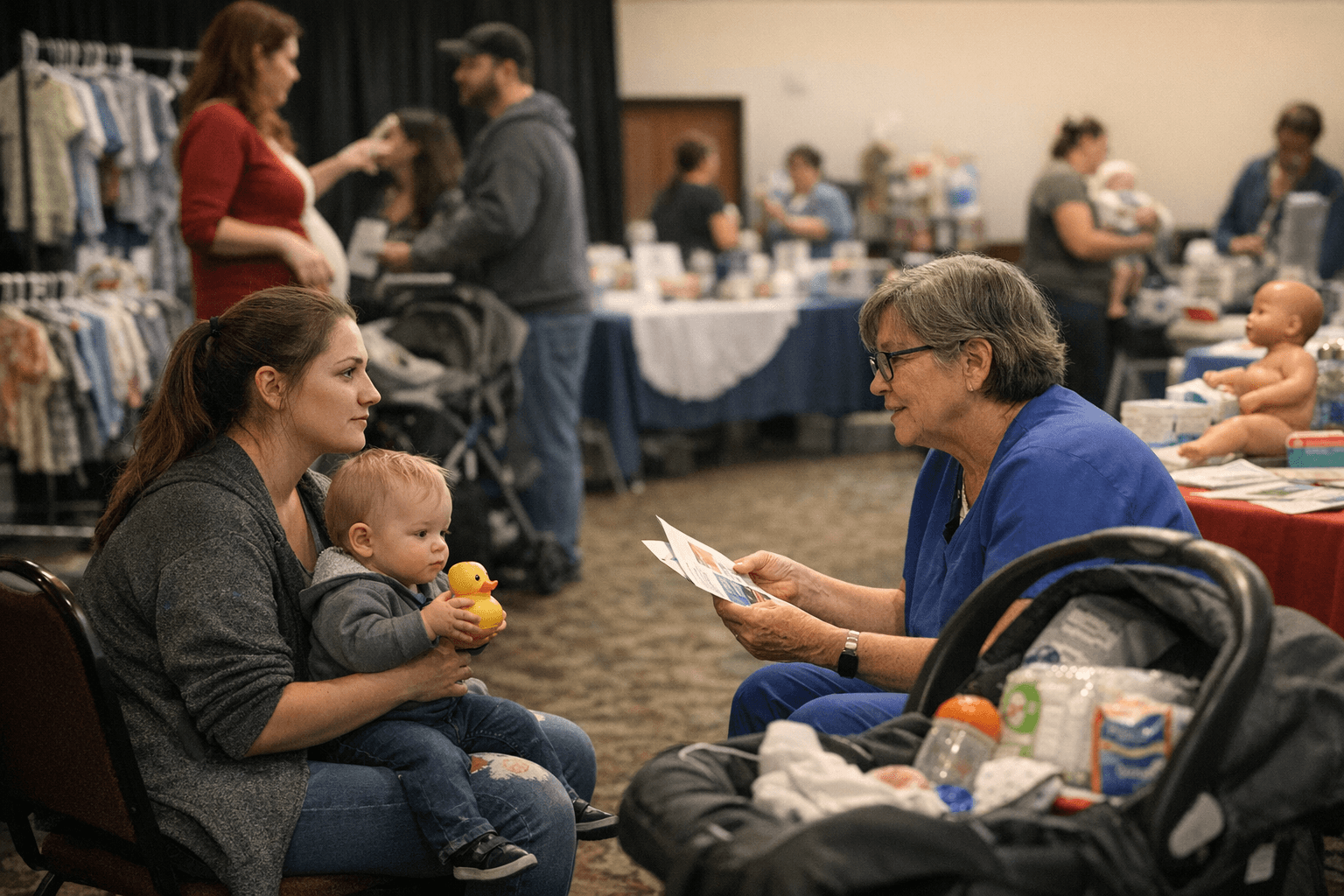 Lincoln County baby shower event offers free family support, resources