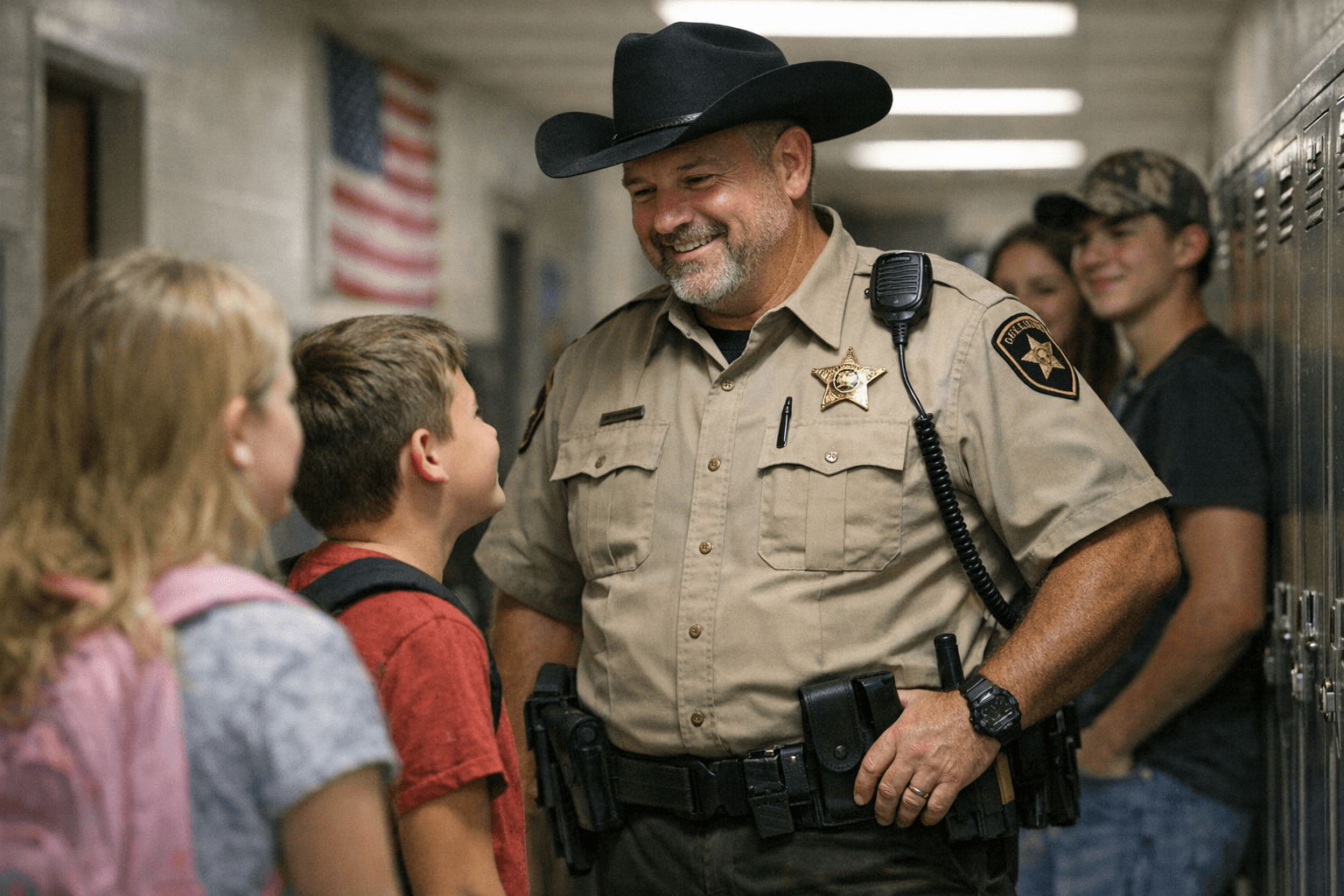Evant ISD welcomes Deputy Franklin to boost campus safety and trust