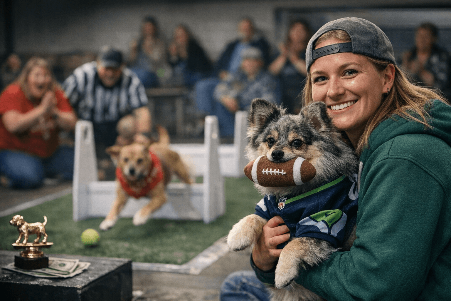 Pooch Playoffs fundraiser raises $1,600 for Companions Animal Center