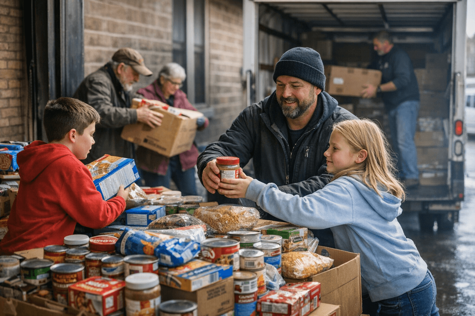 Lester Park Elementary food drive donates 1.7 tons to Union Gospel Mission