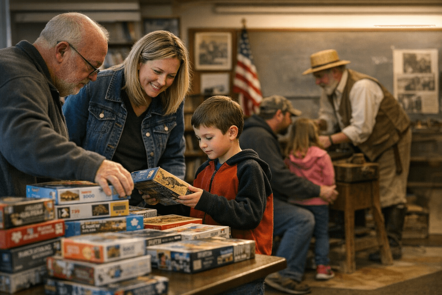 Sterling library puzzle swap, museum program offer family weekend fun