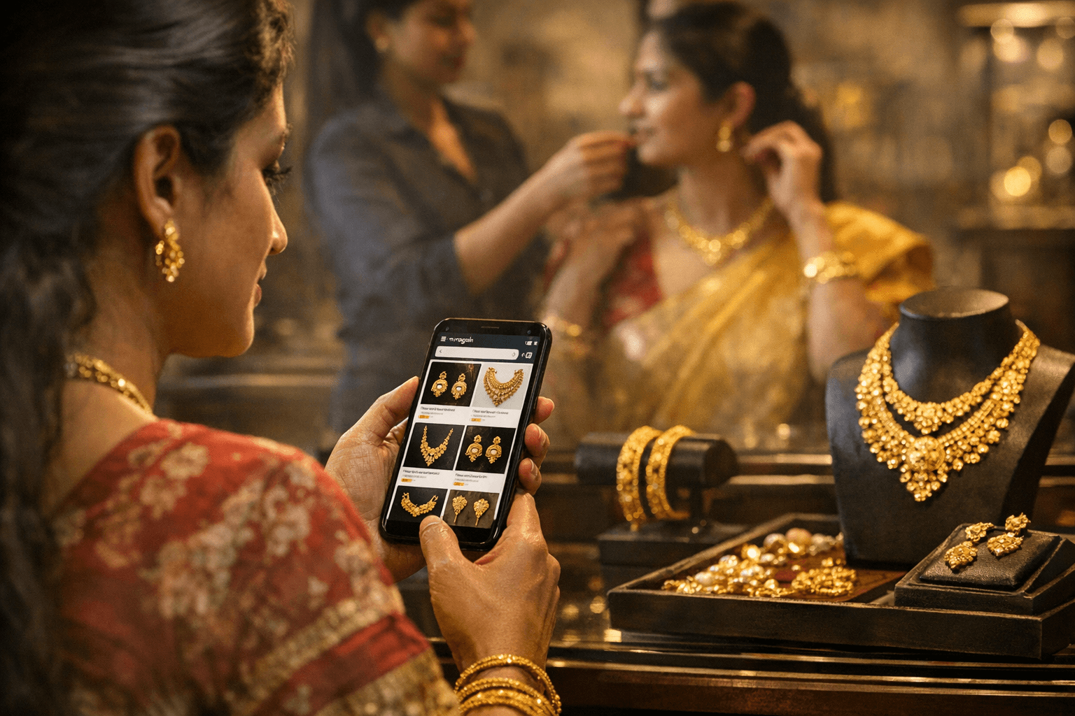 Amazon AI tools help shoppers find gold jewelry for Akshaya Tritiya
