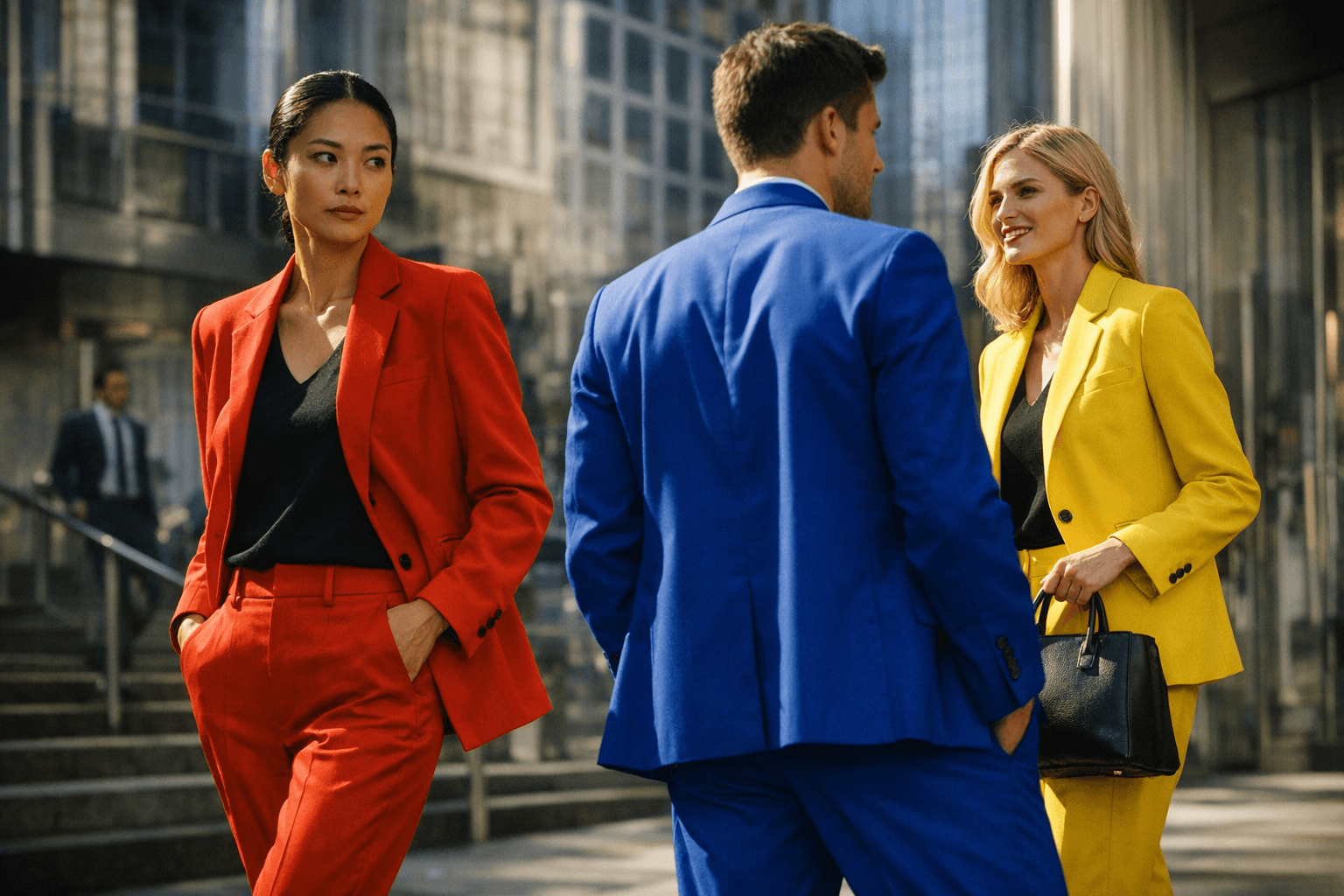 Primary Colors Return, Making Workwear Tailoring Feel Fresh Again