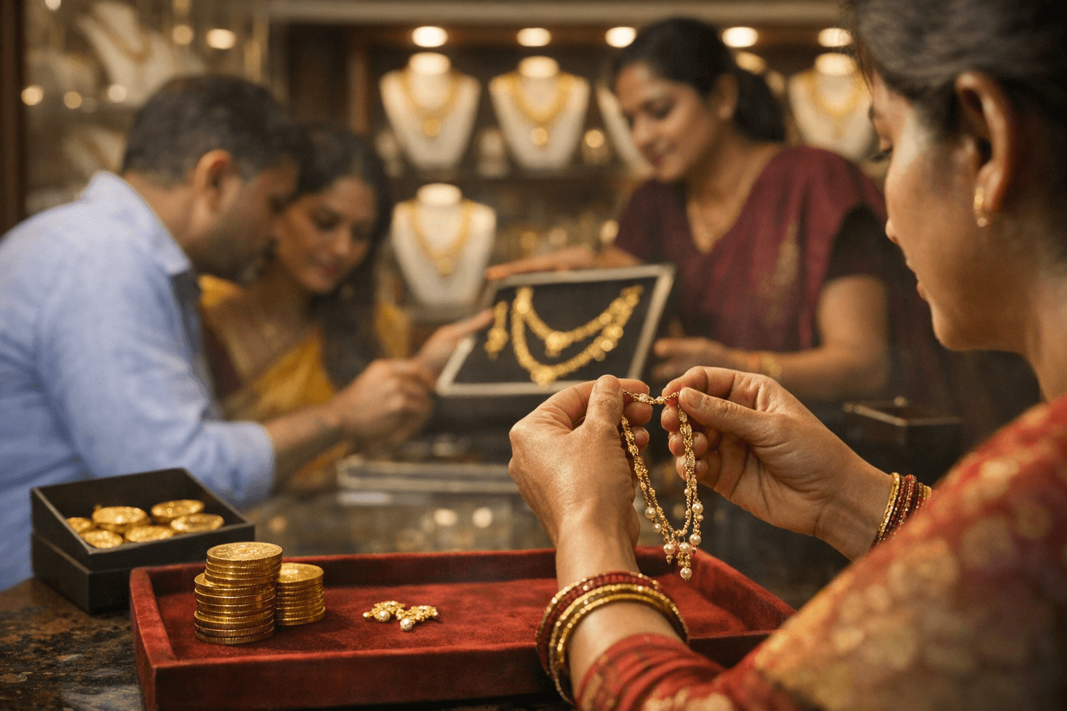 Gold buyers move earlier, favor lightweight designs ahead of Akshaya Tritiya
