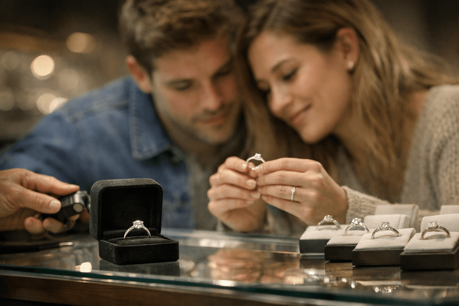 Affordable engagement rings spotlight lab-grown diamonds as budgets shrink