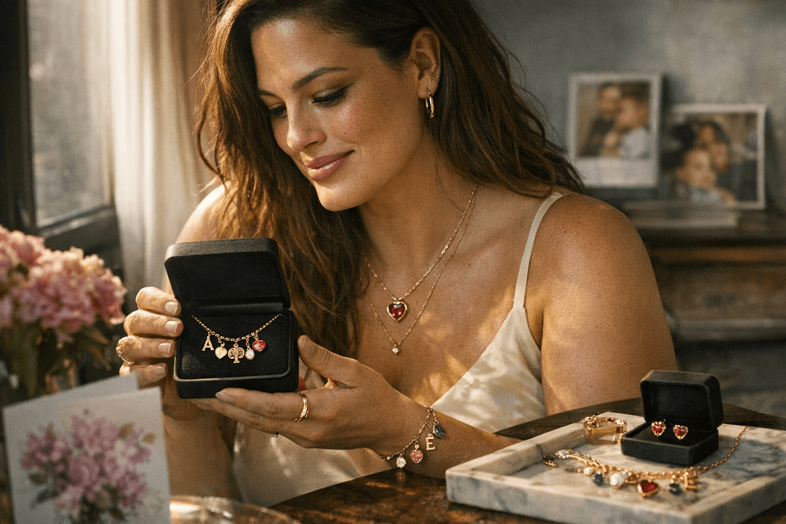 Ashley Graham’s Zales Collection Mixes Personalization, Gemstones, and Everyday Gifting