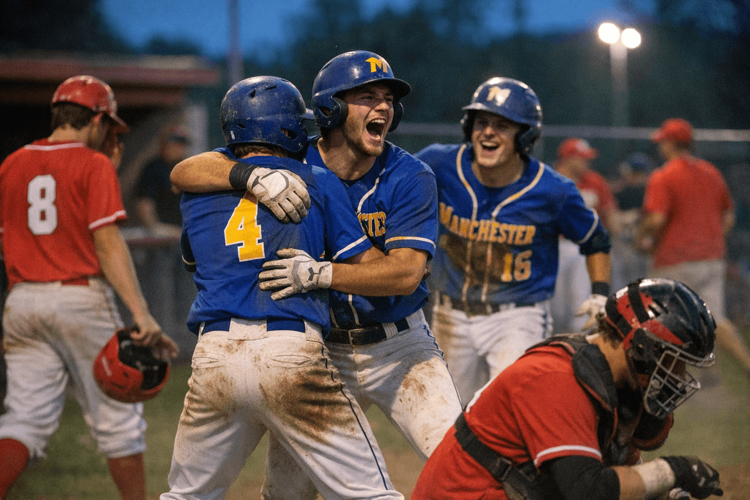 Manchester rallies past Peebles 6-5 in SHAC baseball thriller