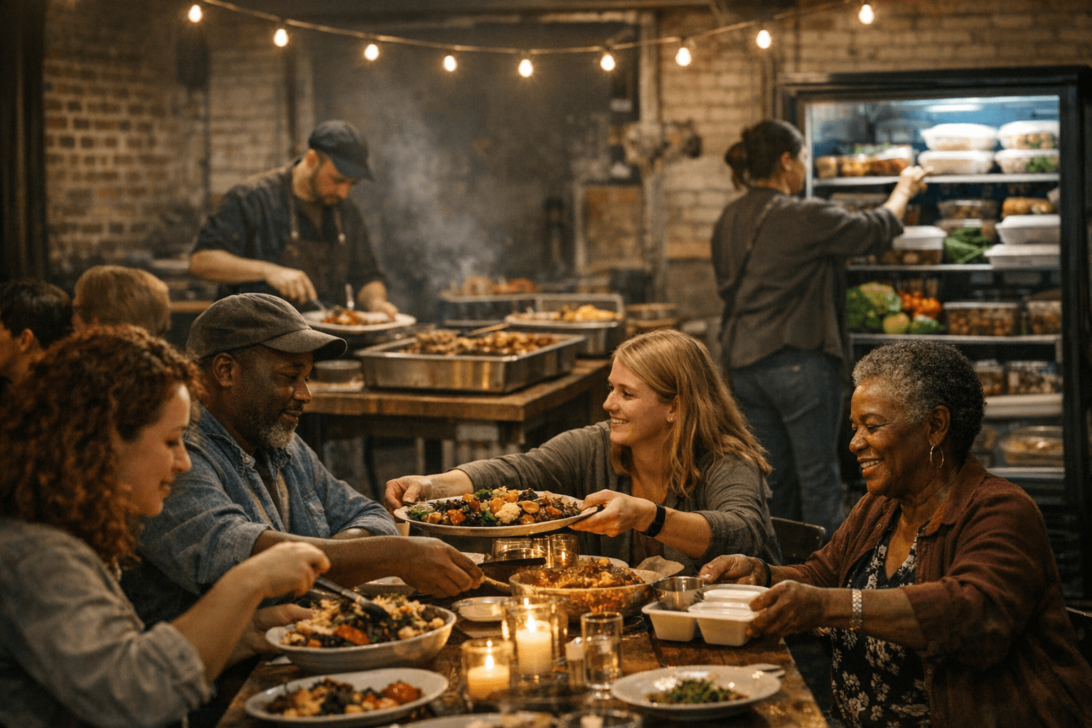 Baltimore dinner club marks first anniversary with local food and community ties