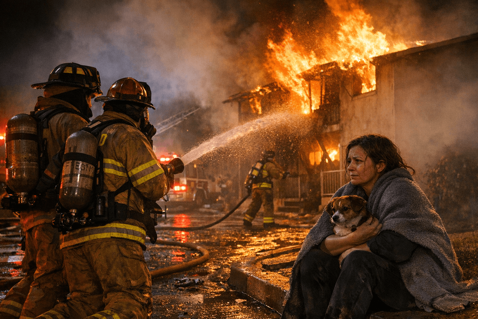 Firefighters battle apartment fire in southwest Fresno, injuries unconfirmed