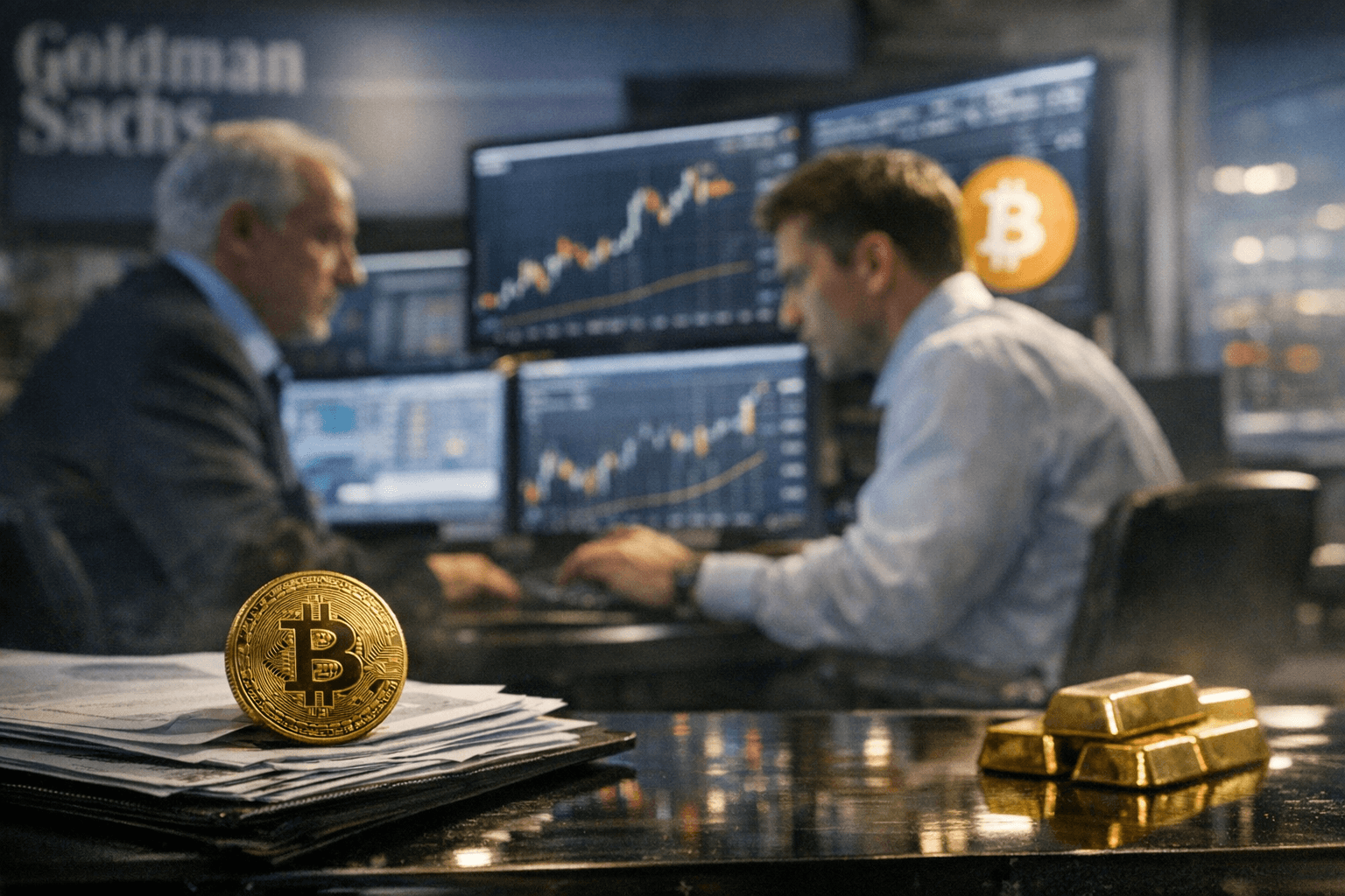 Goldman Sachs files first bitcoin ETF with options income strategy