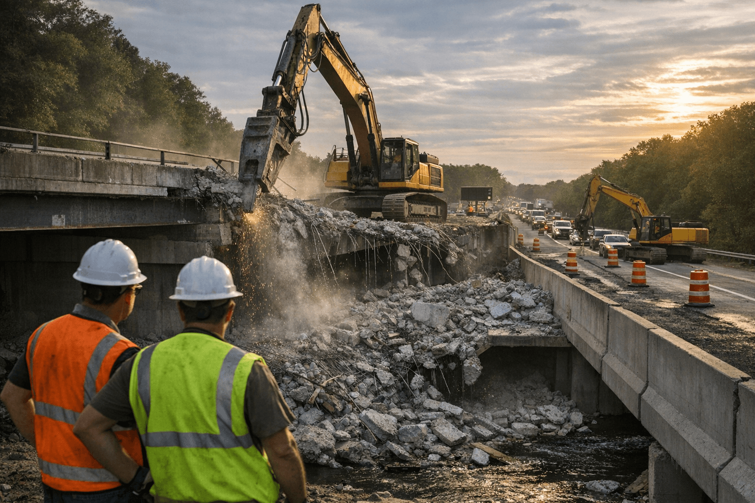 $17 million State Route 17 bridge replacement begins in Wallkill