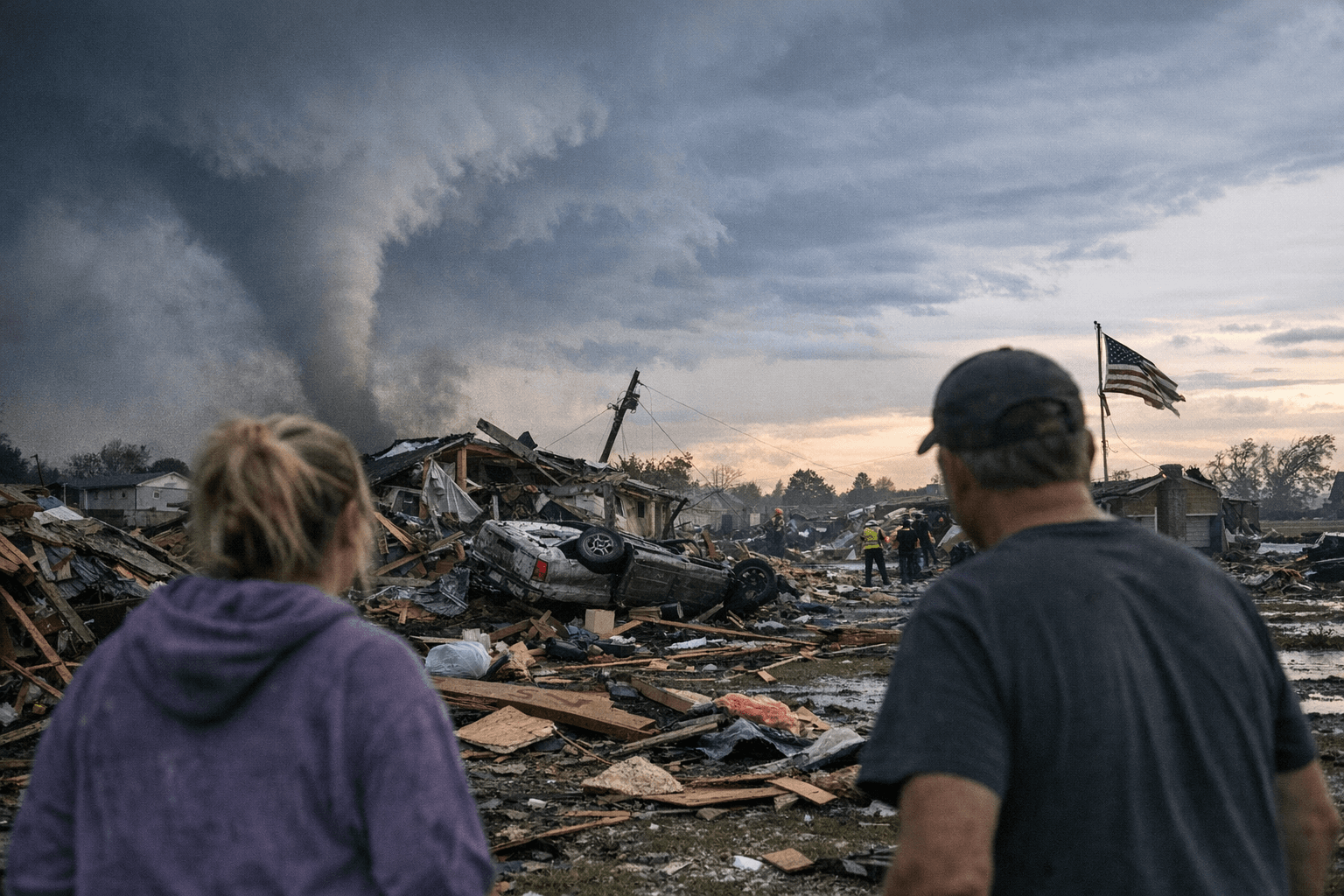Severe storms unleash tornadoes across Midwest, threatening more destruction and outages