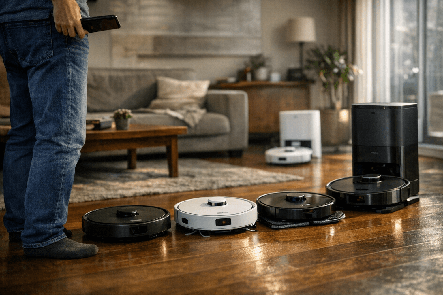 שואבים רובוטיים בישראל: 4 רמות מחיר ומה מקבלים בכל אחת