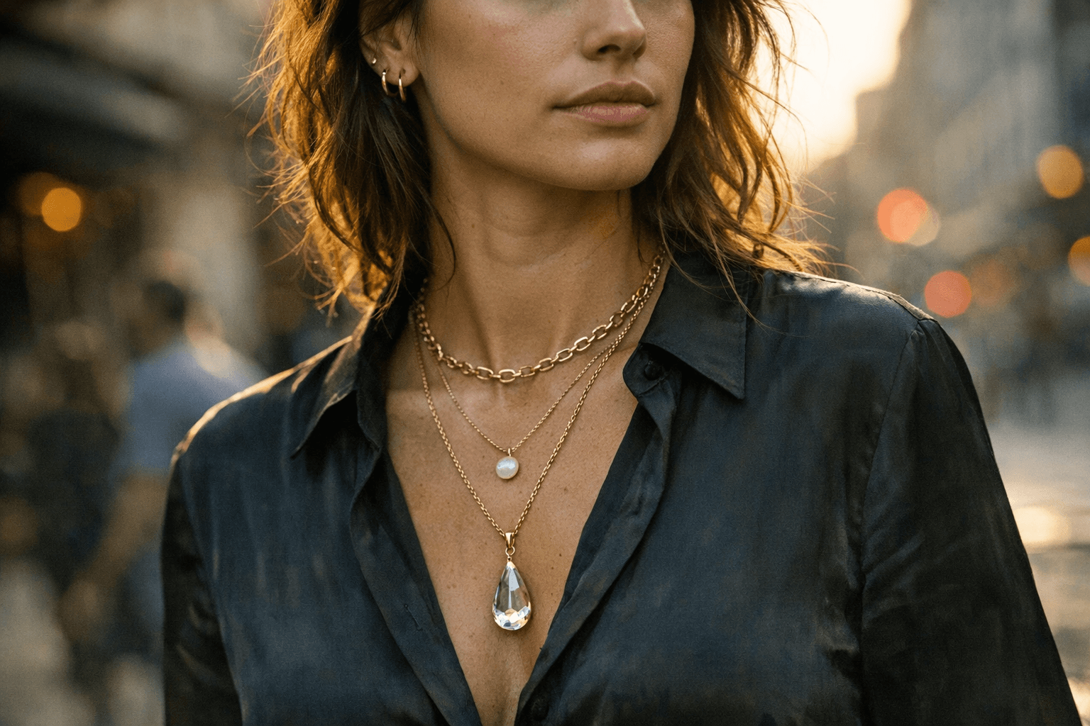 Spring 2026 Pendant Necklaces Bring Maximalist Layered Style to Life