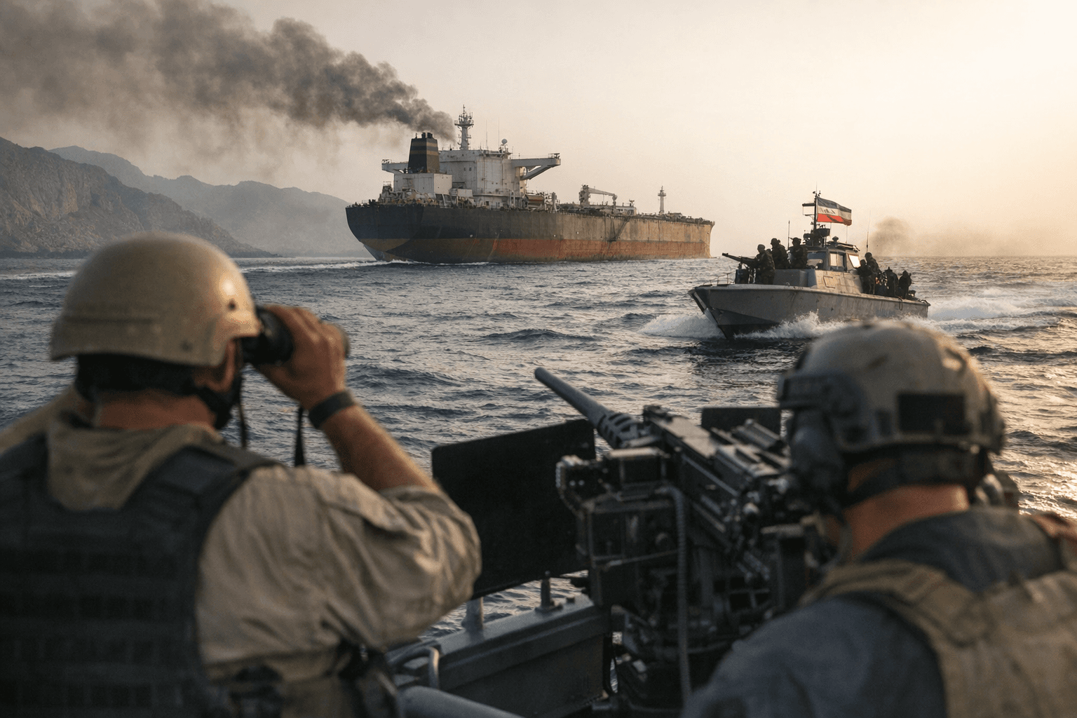 Iran-linked ships test U.S. blockade as deception tactics shift in Hormuz