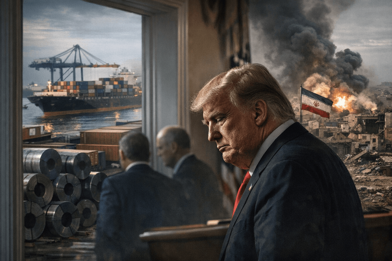 Courts question Trump tariffs, Iran crisis deepens pressure on White House