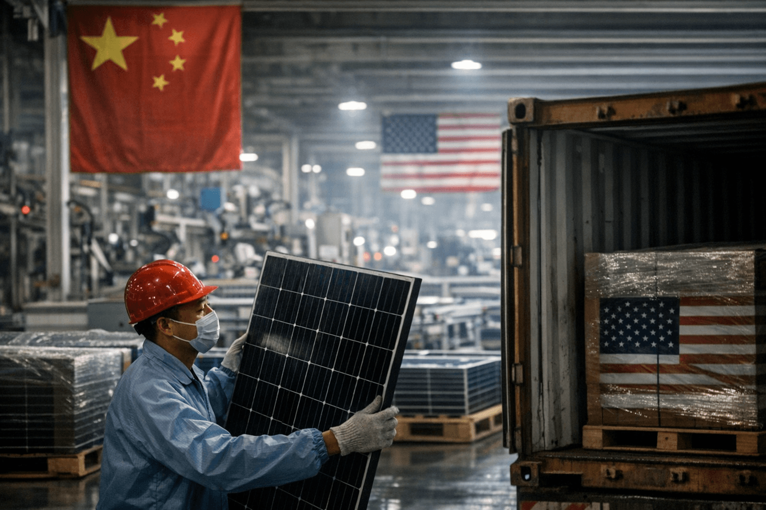 China Considers Limiting Solar Equipment Exports to the U.S.