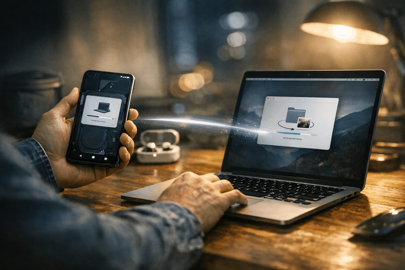 Nothing’s Warp tool aims to bridge Android and Mac file sharing