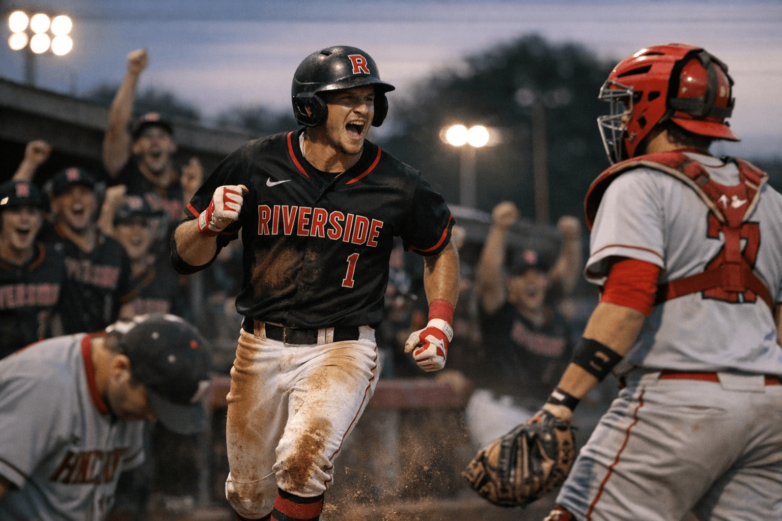 Riverside edges Hardin County 5-3, extends winning streak to four