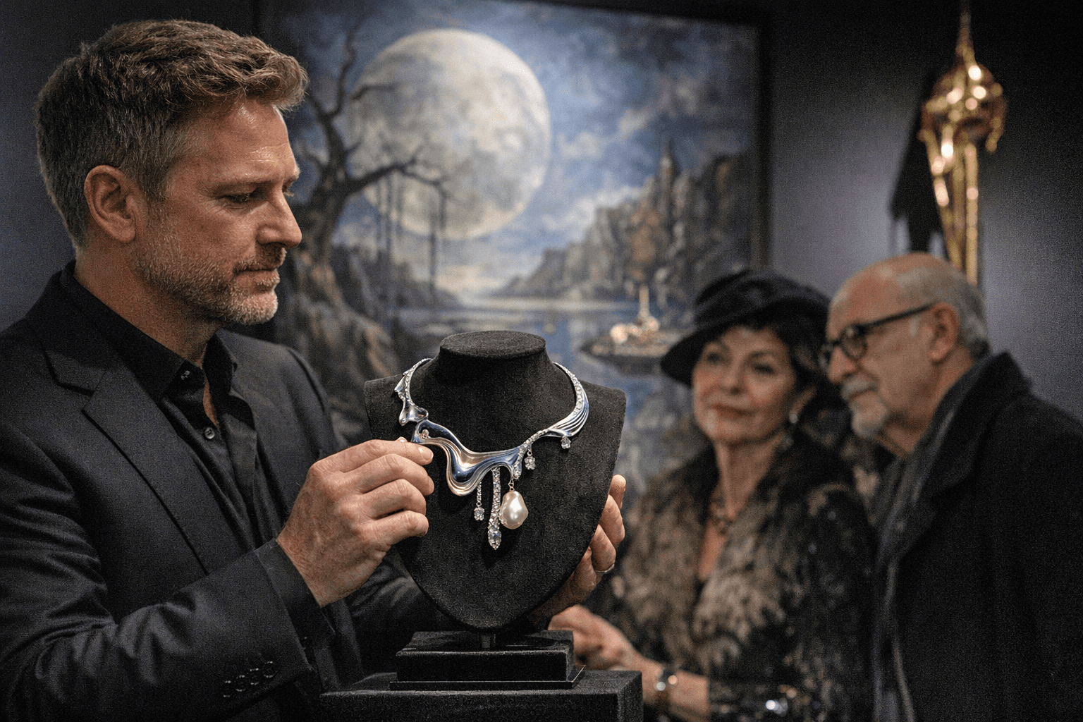 Adam Neeley Debuts Dalí-Inspired High Jewelry at PAD Paris