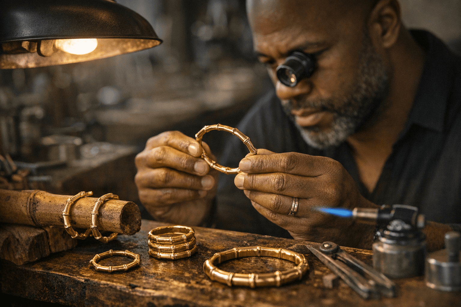 Henri Noël reimagines bamboo jewelry as modern heirlooms