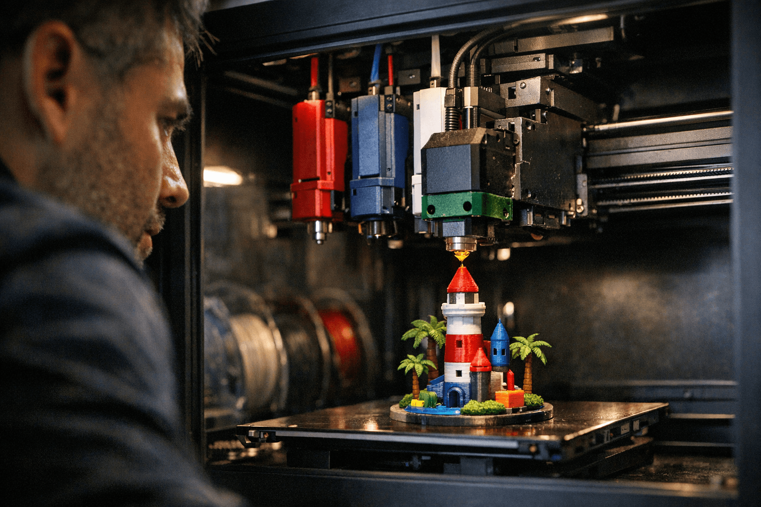 Snapmaker U1 impresses in early testing with four-toolhead multicolor printing