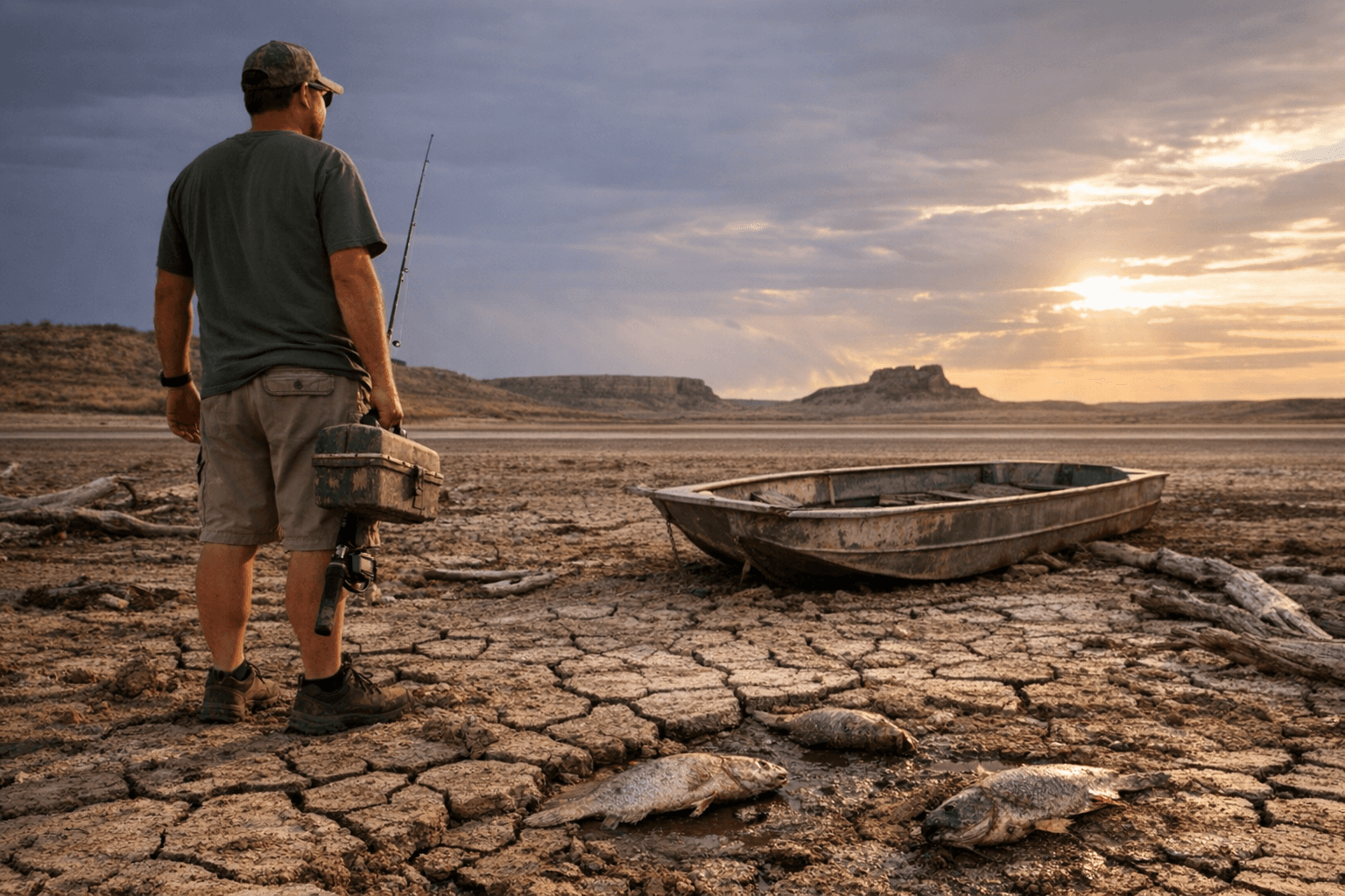 Two Buttes Reservoir Dried Up, Hurting Fishing and Outdoor Plans