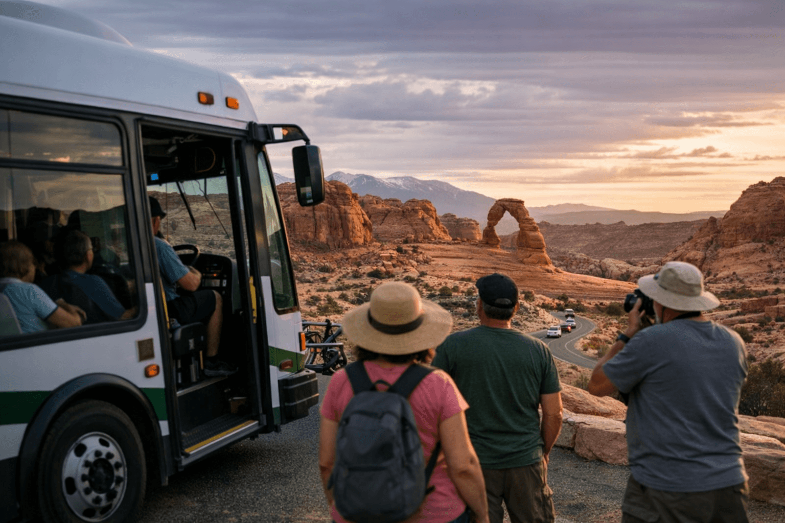 Grand County Advances Arches Shuttle Plan to Ease Moab Traffic