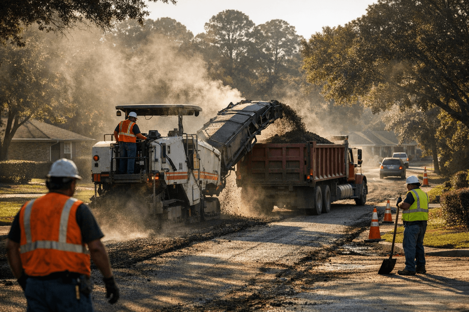 Jasper begins street milling in Country Club Estates this week