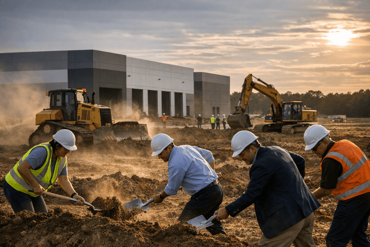 Apex’s Veridea project breaks ground on industrial buildings, 150 jobs possible
