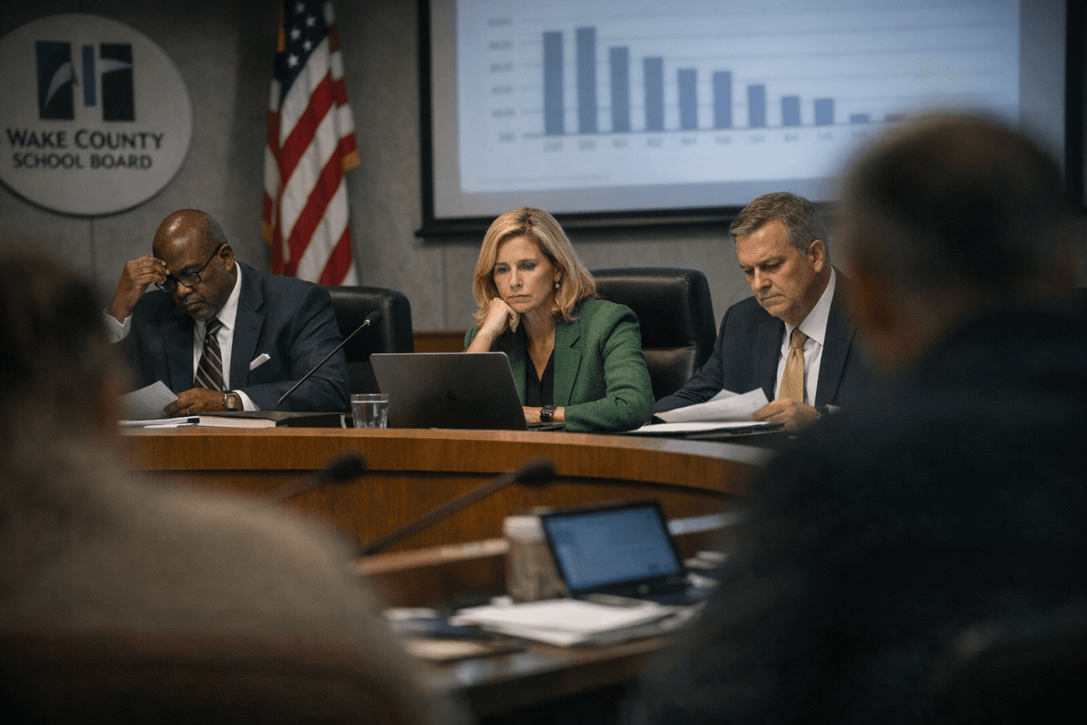 Wake County Schools has only three executives paid over $200K