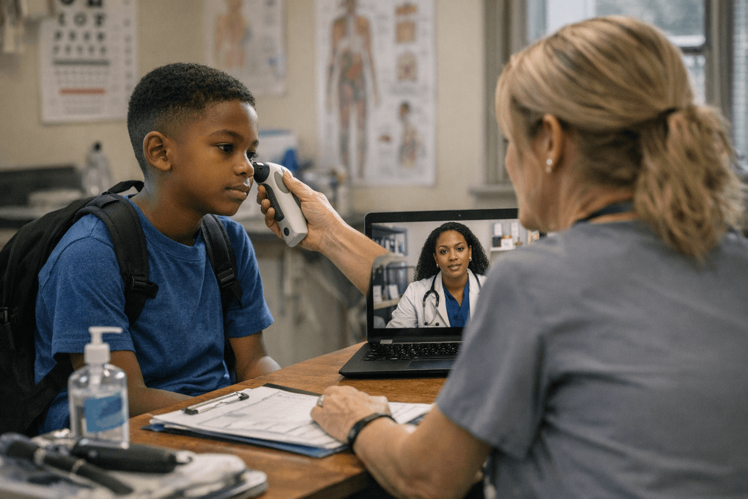 Cone Health telehealth program keeps Guilford County students in class