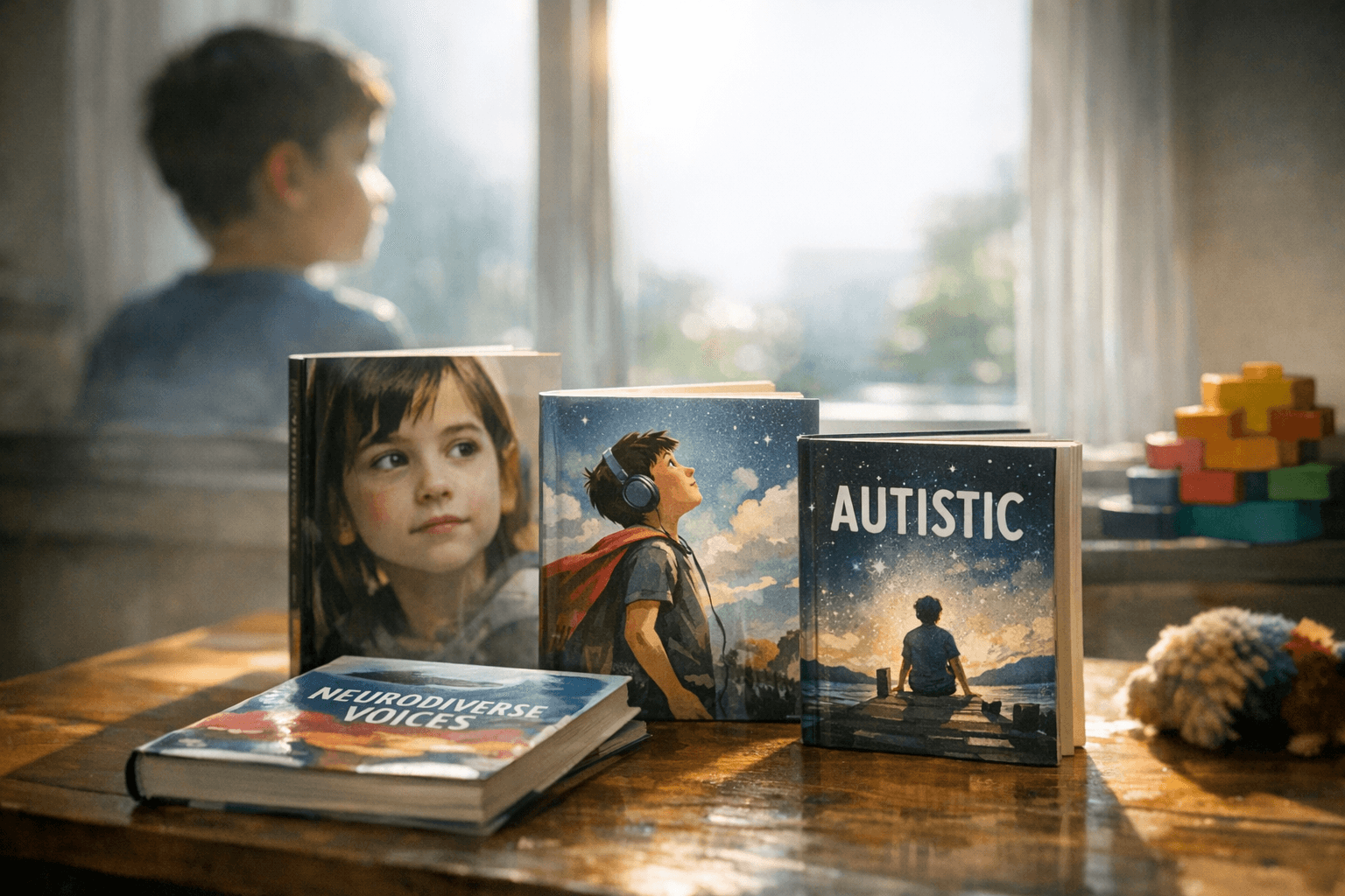 Sarah Gelman shares books celebrating autistic voices for Autism Acceptance Month