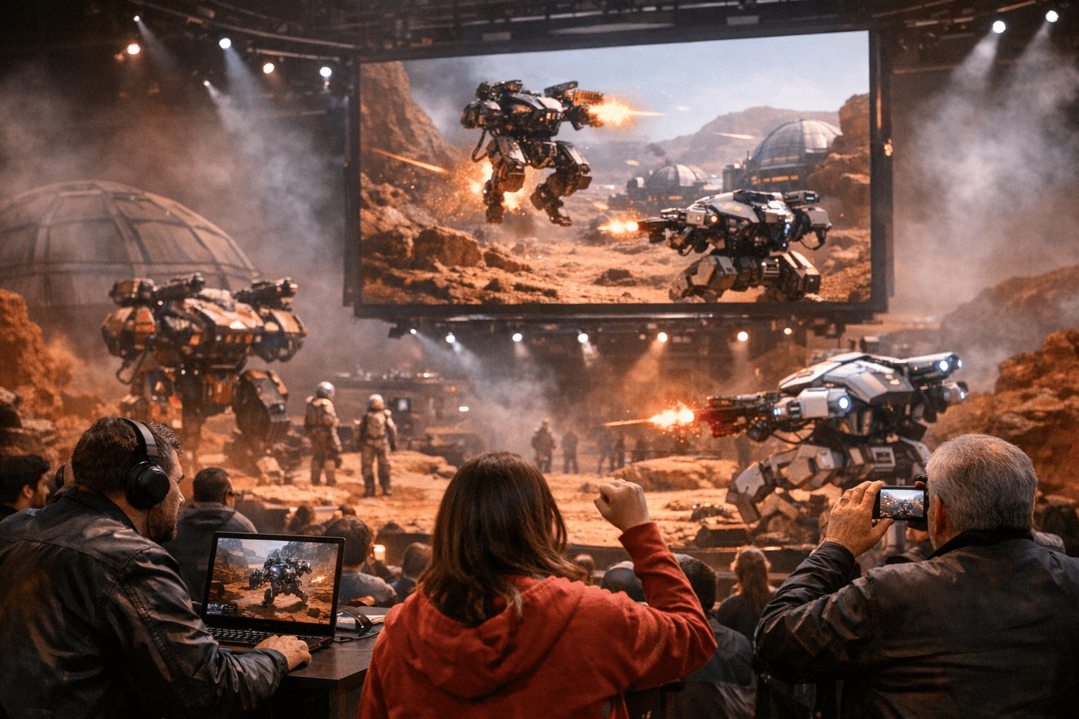 War Robots celebrates 12 years with Martian Robotic Games event