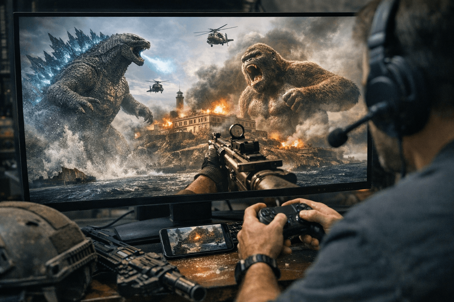 Call of Duty: Mobile Season 4 brings Godzilla x Kong crossover, Rebirth Island overhaul