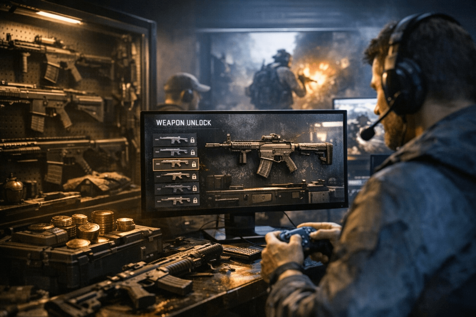 Black Ops 7 weapon unlocks span levels, Armory, Battle Pass, events