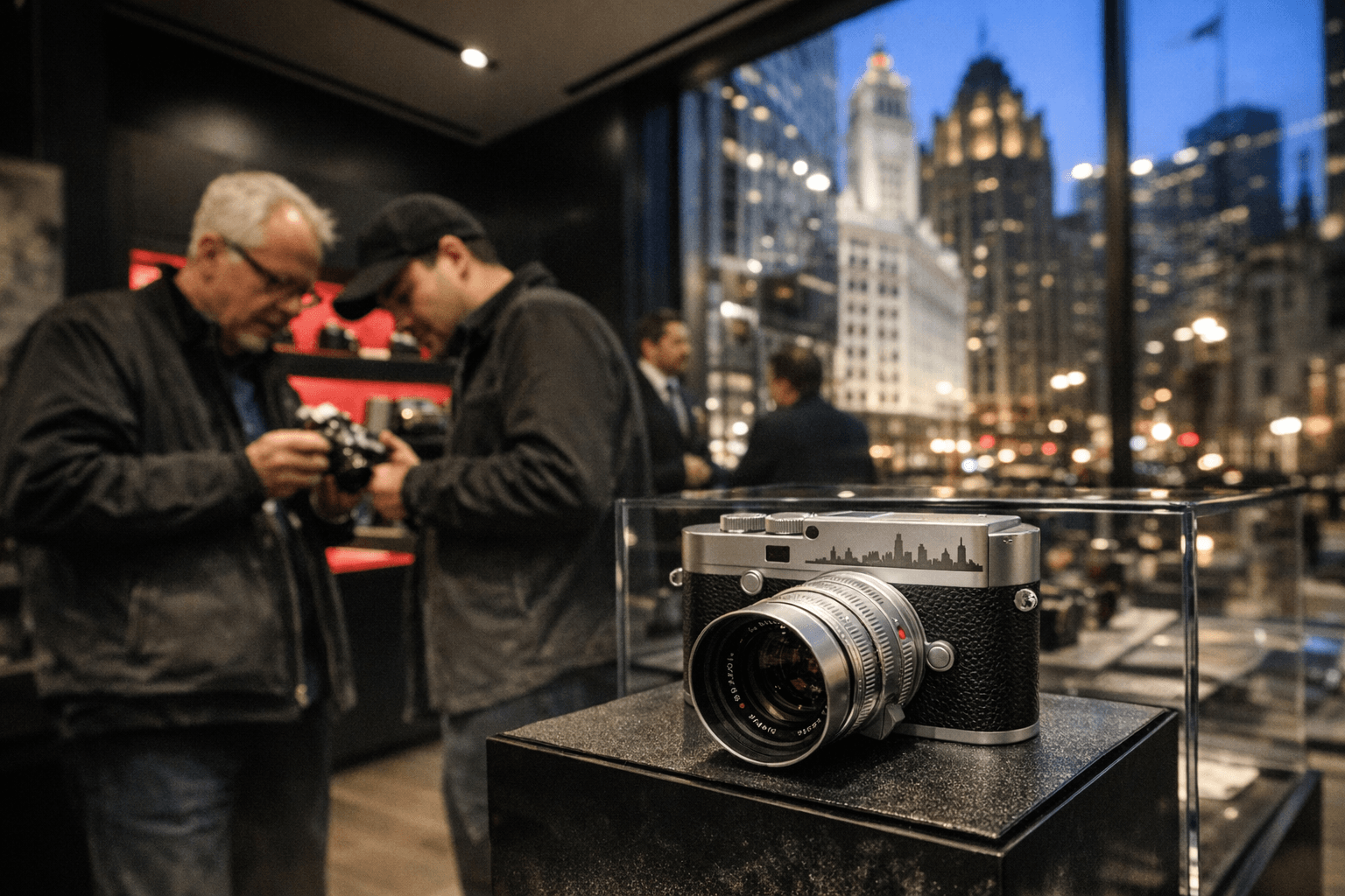 Leica opens Chicago flagship store with limited-edition M11-P camera