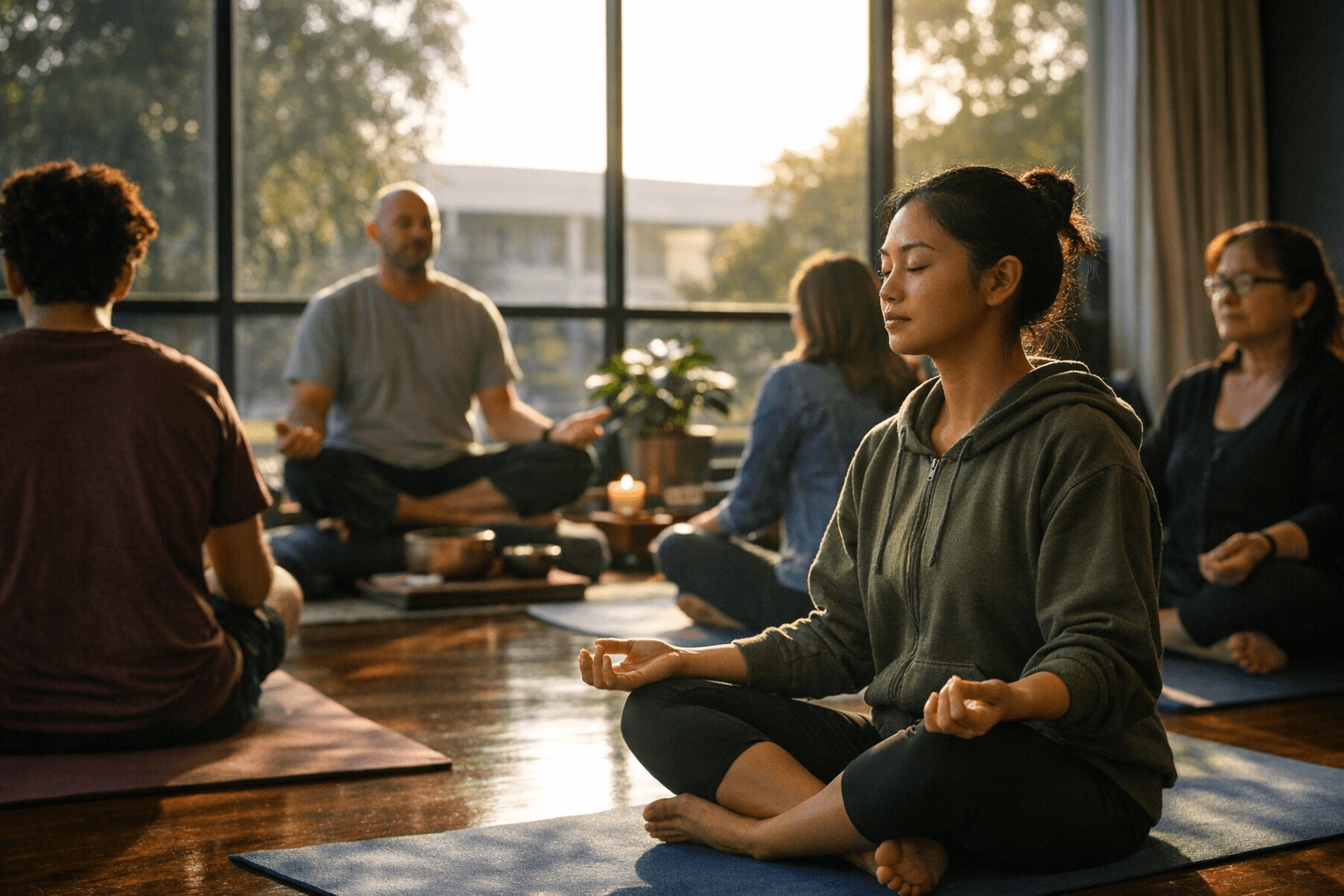 Evergreen Valley College offers weekly mindfulness workshops for students and staff
