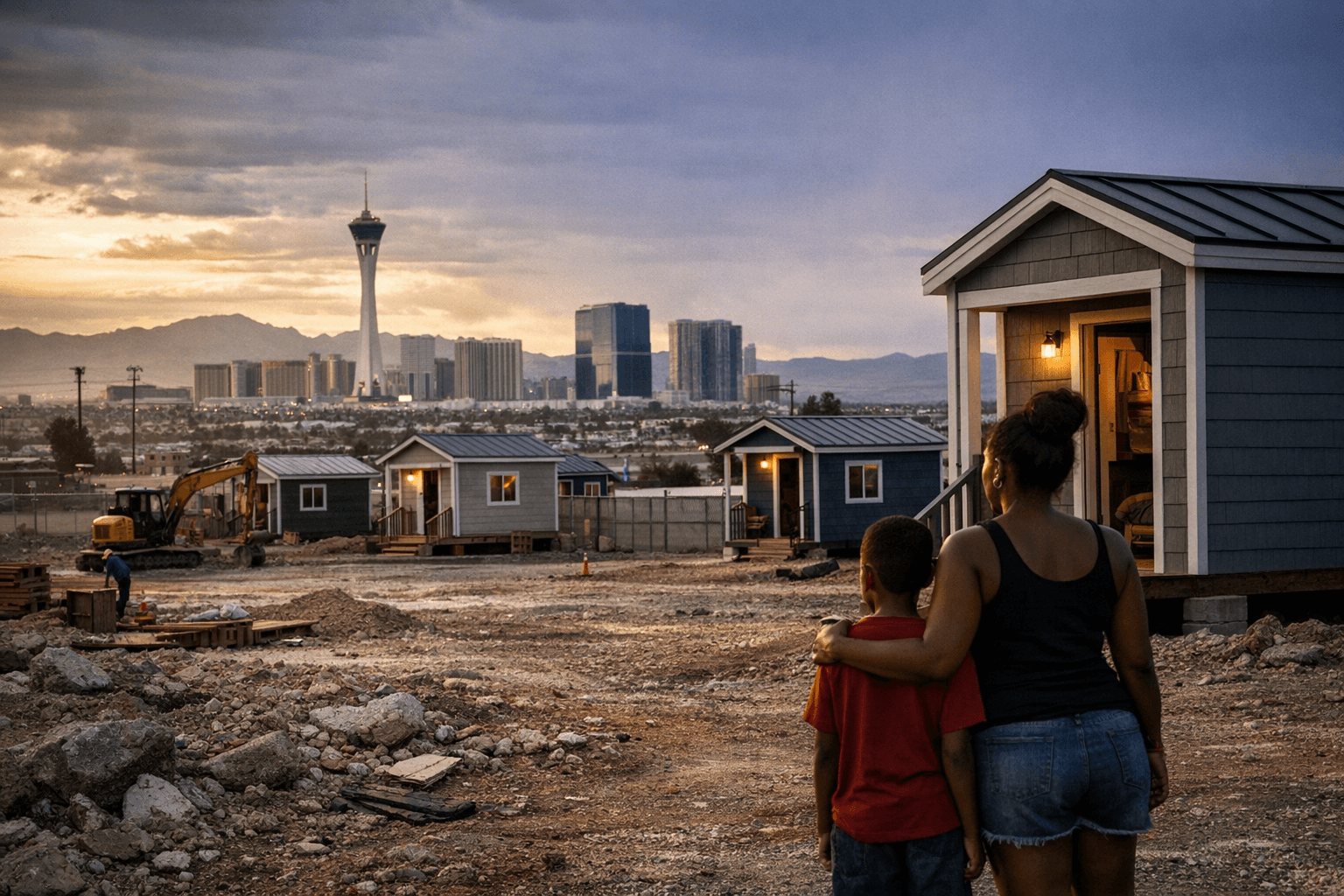 City approves affordable tiny-home community in east Las Vegas despite objections