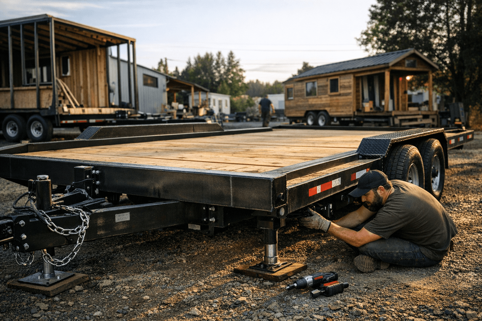 Tiny House Basics trailers boost comfort with wider, certified foundations