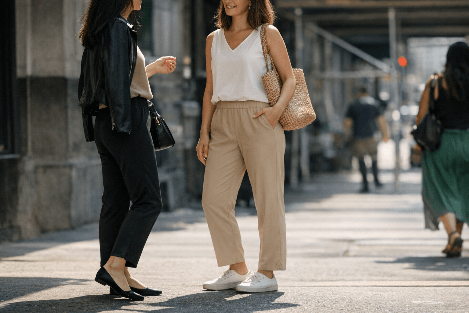 InStyle spotlights petite pull-on pants for spring, no tailoring needed