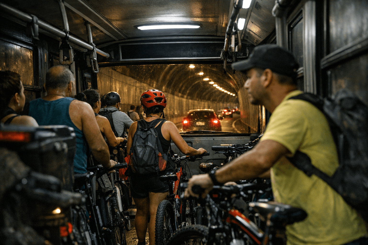 Havana’s Ciclobús helps commuters and bikes cross the bay tunnel
