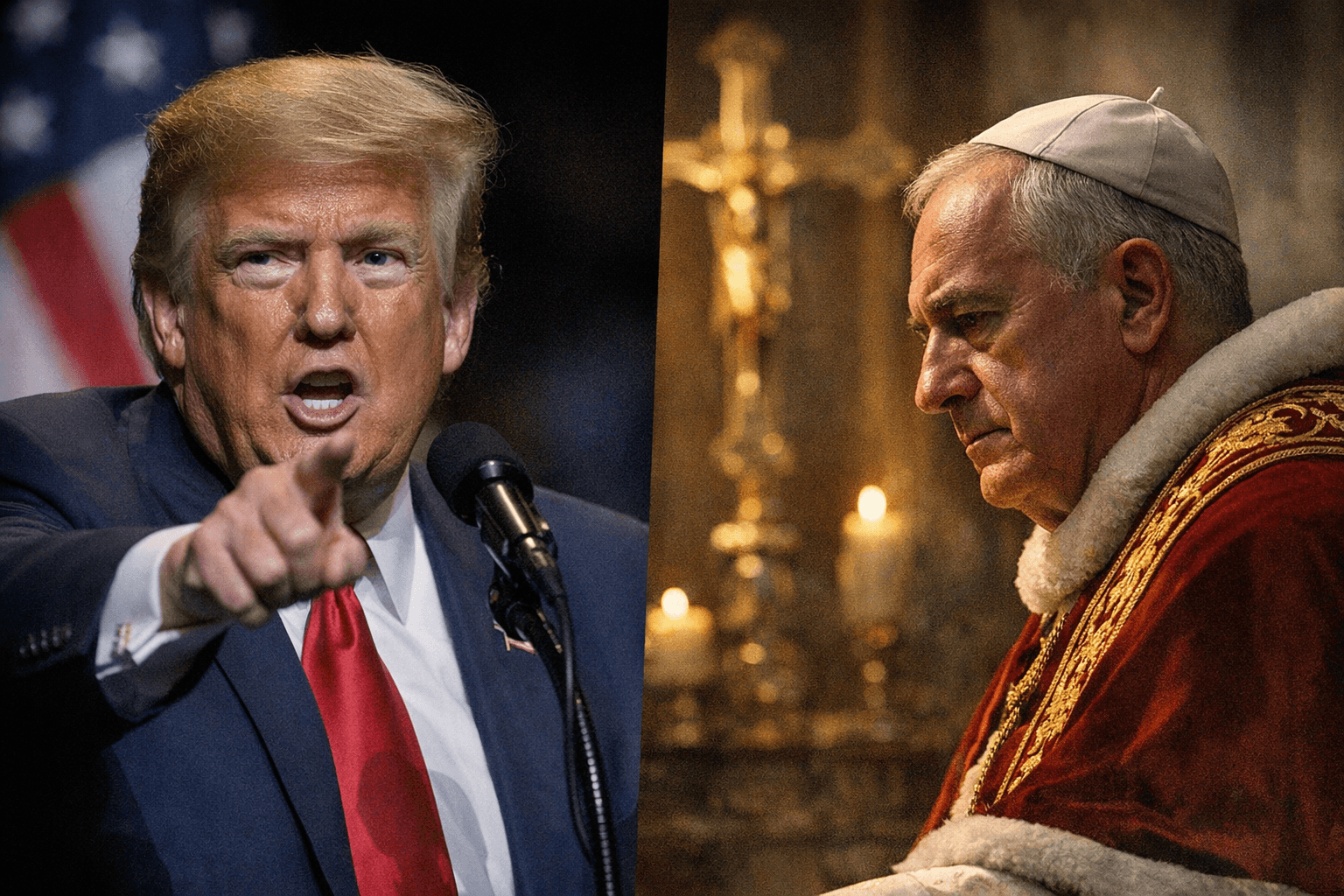 Trump’s attacks on Pope Leo break with modern precedent