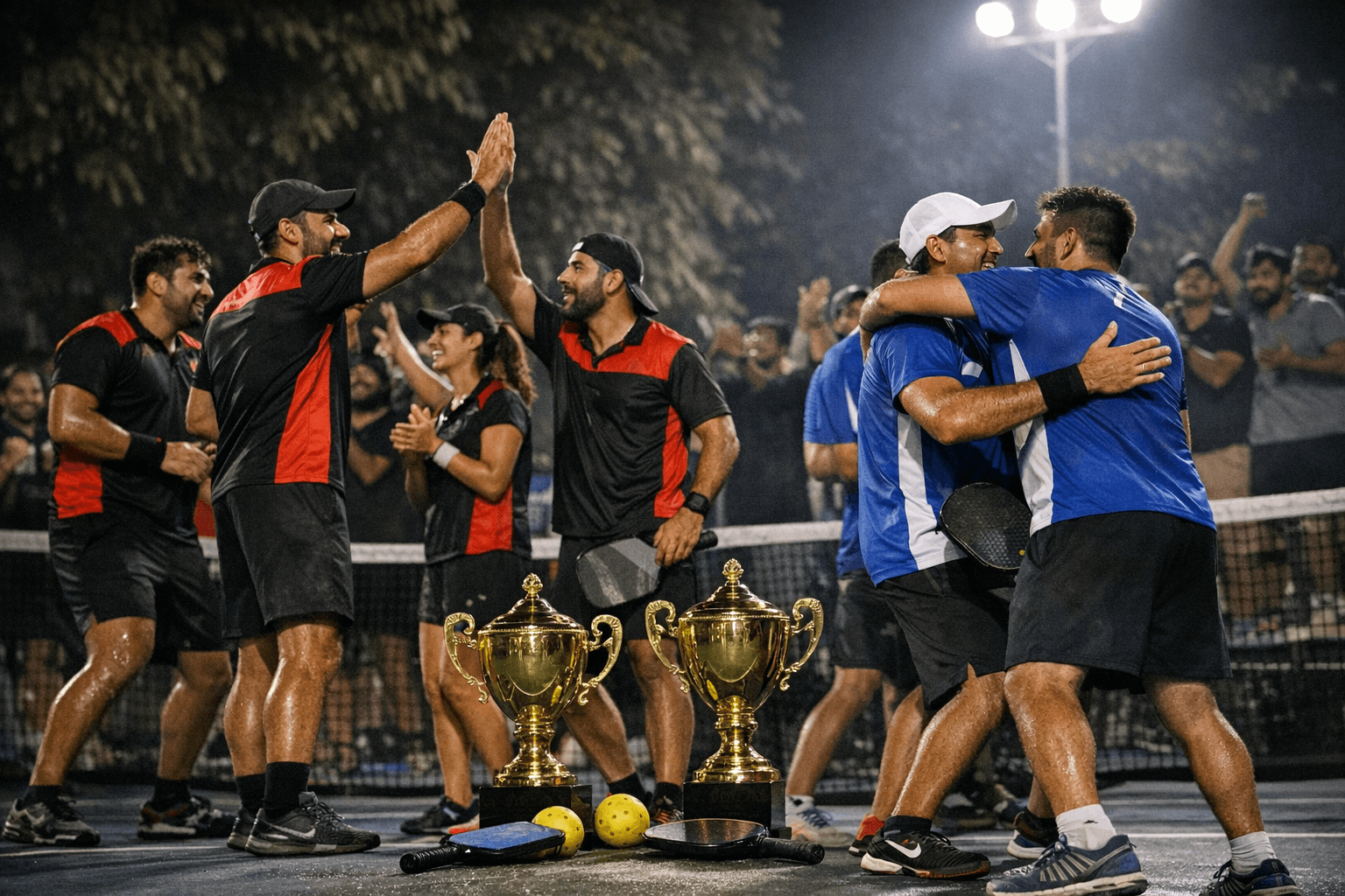 Tynor Titans, Dwivedi Capitals share North India Pickleball Cup title in Mohali