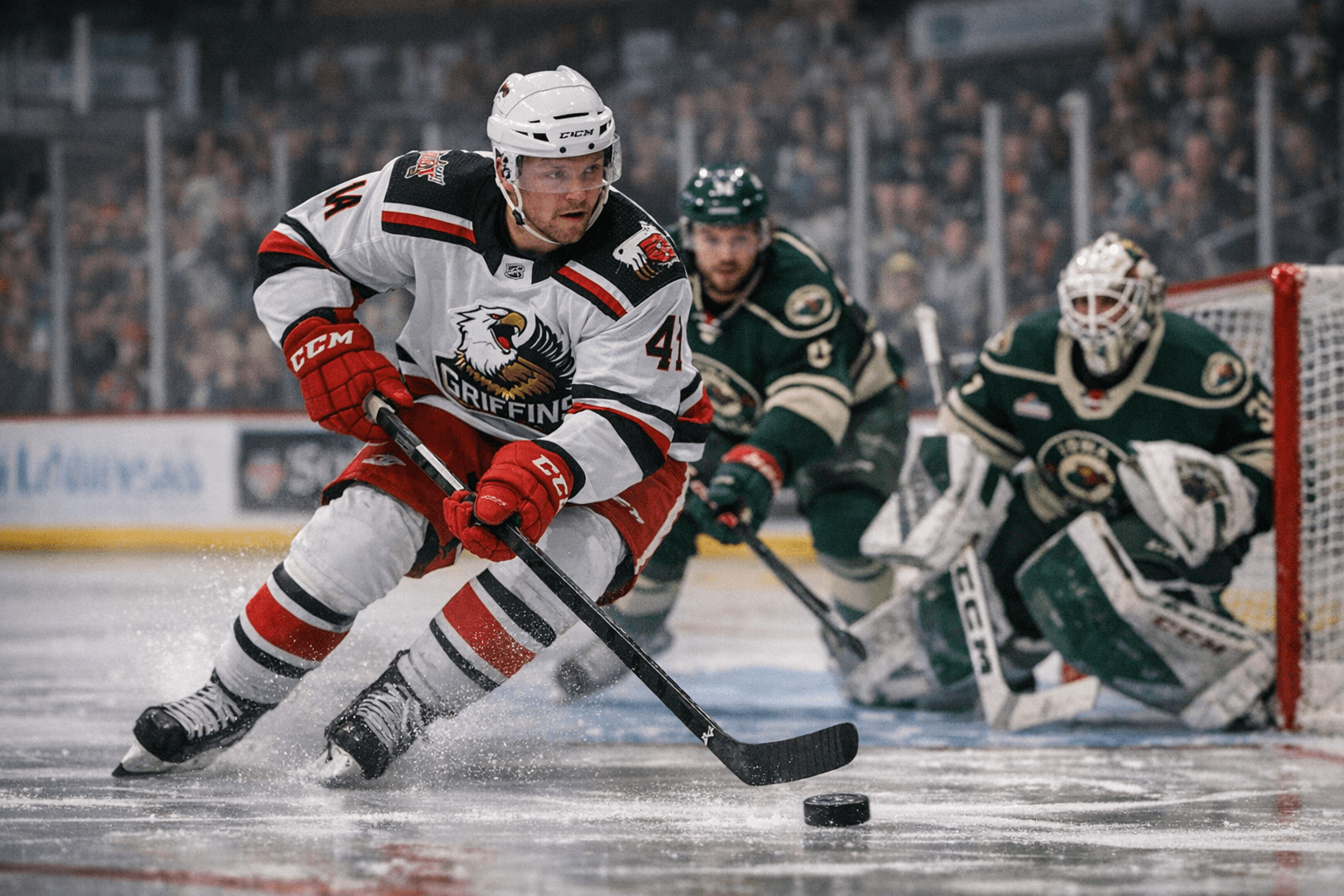 Griffins visit Iowa aiming to extend dominant season series advantage