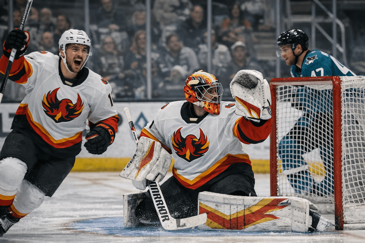 Marody scores twice, Terness shines in Firebirds' 4-1 win in San Jose