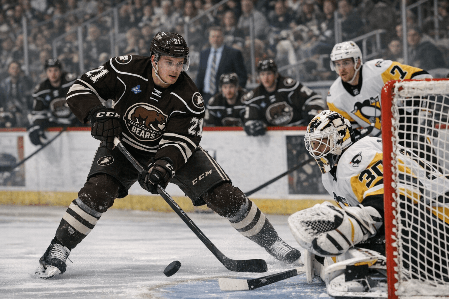 Hershey Bears eye playoff berth with clinching scenarios against Penguins