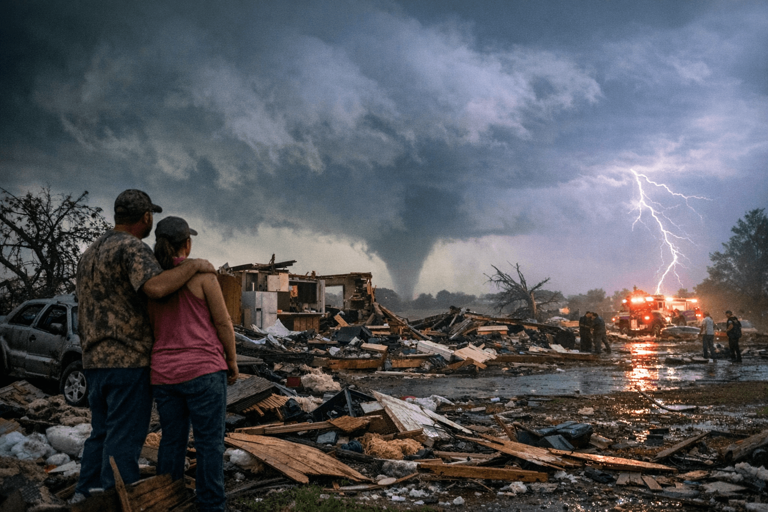 Severe storms move east after tornadoes, giant hail hit Kansas