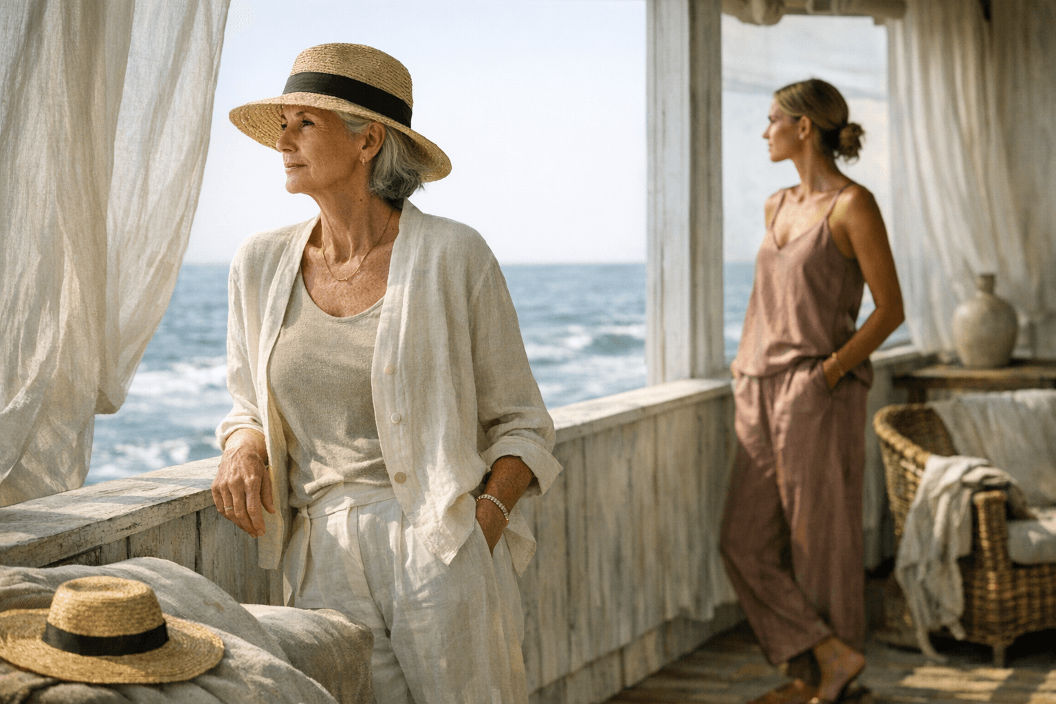 Calvin Klein’s Spring 2026 edit channels Coastal Grandmother restraint